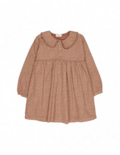 VESTIDO ALGODÓN ORGÁNICO NIÑA DOTS DRESS