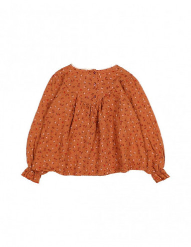 BLUSA ALGODÓN NIÑA GARDEN BLOUSE