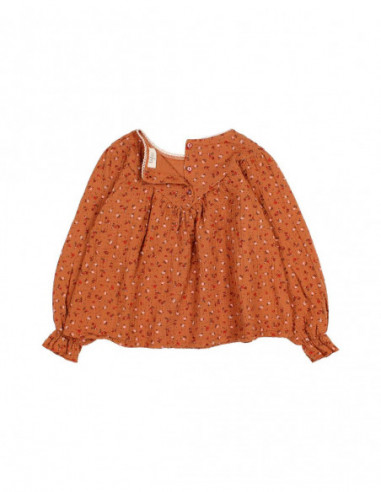 BLUSA ALGODÓN NIÑA GARDEN BLOUSE