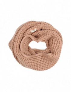 BUFANDA TRICOT UNISEX SOFT KNIT BUFF - ANTIC ROSE