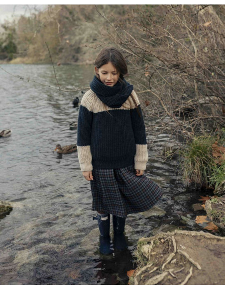 BUFANDA TRICOT UNISEX SOFT KNIT BUFF - DEEP FOREST