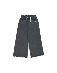 PANTALÓN PUNTO ALGODÓN NIÑA SOFT RIB PANTS