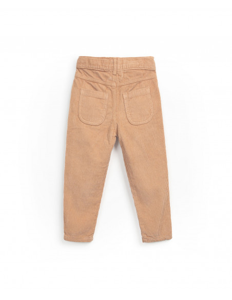 PANTALÓN UNISEX DE PANA DE ALGODÓN ORGÁNICO