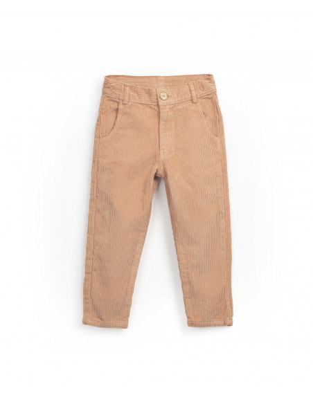 PANTALÓN UNISEX DE PANA DE ALGODÓN ORGÁNICO