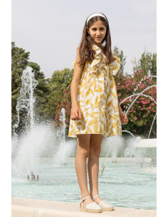 VESTIDO NIÑA TEJIDO ESTAMPADO
