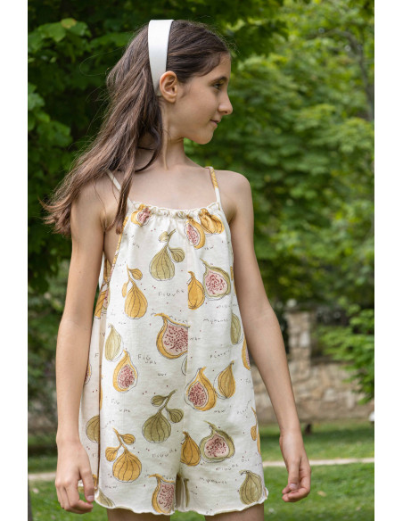 PETO NIÑA DE FELPA ESTAMPADA