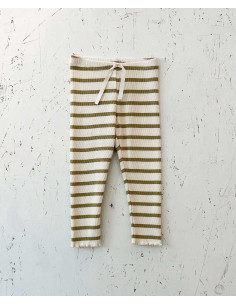 LEGGINGS NIÑA RIB RAYAS