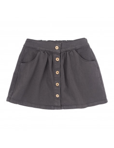 FALDA NIÑA GREY DENIM MINI SKIRT