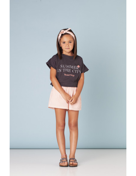 CAMISETA NIÑA SUMMER IN THE CITY