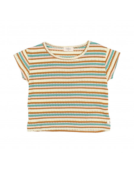 CAMISETA NIÑA FANCY KNITTED