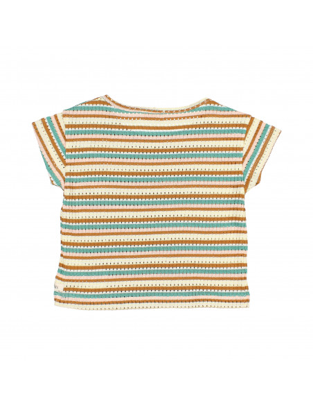 CAMISETA NIÑA FANCY KNITTED