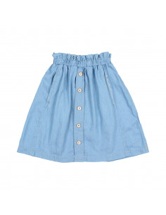 FALDA NIÑA DENIM MIDI SKIRT