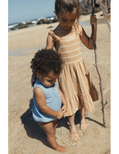 VESTIDO NIÑA STRIPES DRESS