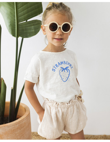 CAMISETA NIÑA STRAWBERRY