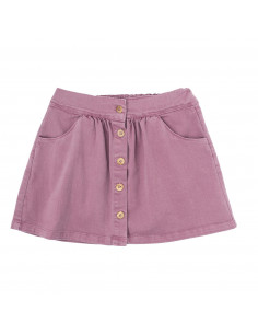 FALDA NIÑA DENIM MINI SKIRT - PINK