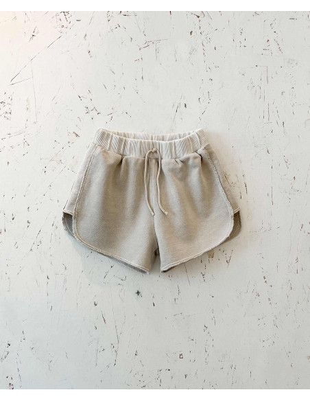 PANTALÓN CORTO NIÑA EN FELPA - LUANA