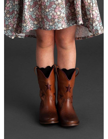 BOTA COWBOY ESTRELLAS NIÑA