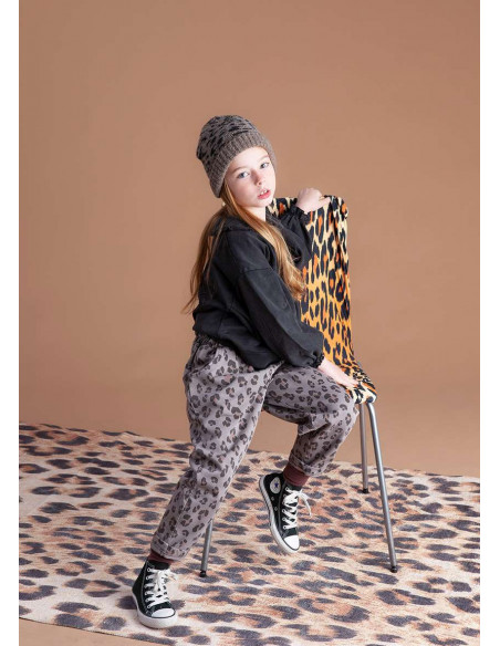 PANTALON CHÁNDAL FELPA ANIMAL PRINT UNISEX