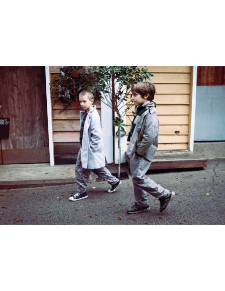 PANTALON CHÁNDAL FELPA ANIMAL PRINT UNISEX