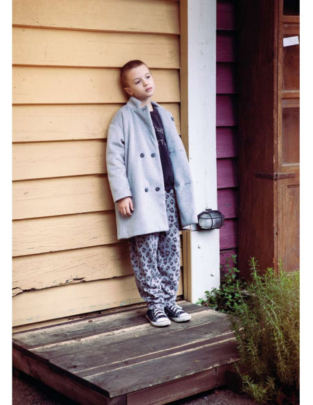 PANTALON CHÁNDAL FELPA ANIMAL PRINT UNISEX