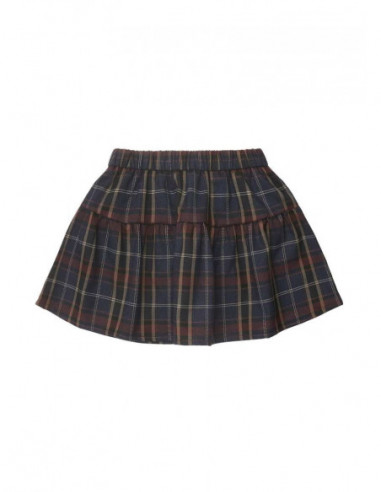MINI FALDA ESCOCESA CUADROS TARTÁN NIÑA