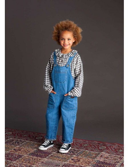 BLUSA CUADROS VICHY NIÑA