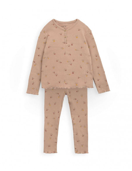 PIJAMA NIÑA ALGODÓN ORGÁNICO - CANALÉ LUCIÉRNAGAS