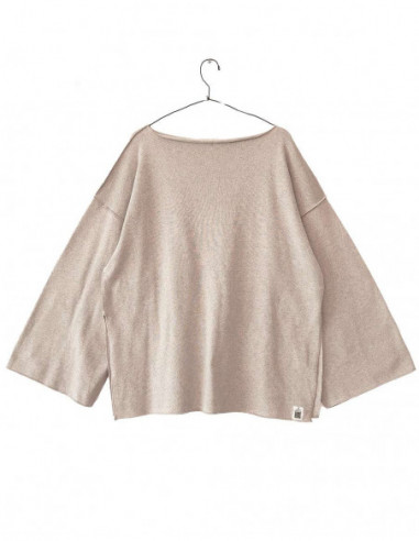 JERSEY MUJER MANGA LARGA DE PUNTO CON ALGODÓN...