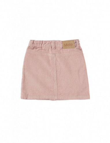 FALDA NIÑA DE PANA DE ALGODÓN ROSA - BERA