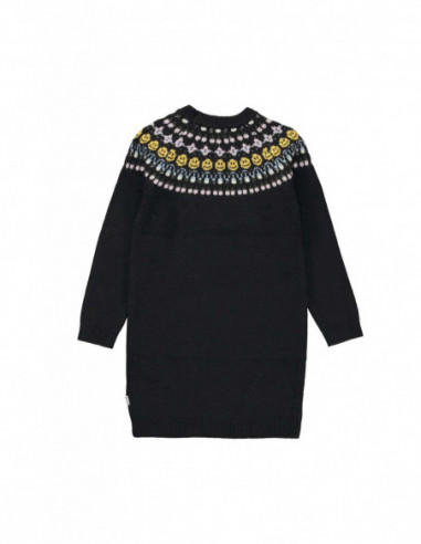 VESTIDO NIÑA DE PUNTO DE LANA - CARIS