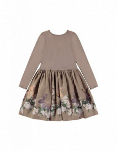 VESTIDO NIÑA MANGA LARGA ALGODÓN ORGÁNICO - CASIE JASMINE... 2