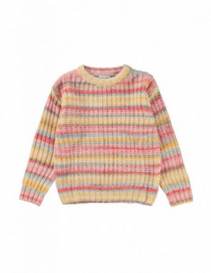 JERSEY NIÑA EN TRICOT DE LANA Y ALGODÓN - GAYLEN MULTI YARN