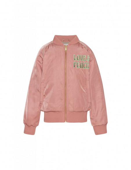 CAZADORA BOMBER NIÑA - HATTY MUTED ROSE