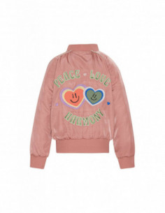 CAZADORA BOMBER NIÑA - HATTY MUTED ROSE 2